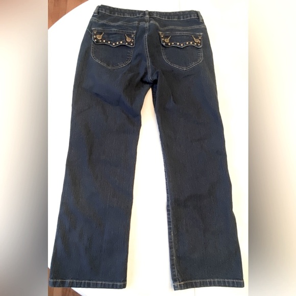 Bill Blass Boot Cut Jeans - Picture 3 of 5